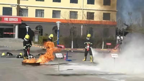 寧夏華御參加中衛(wèi)市2018年安全生產應急救援技能比武競賽